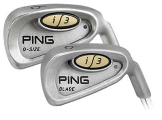 PING i3 Blade and O-Size irons (1999)
