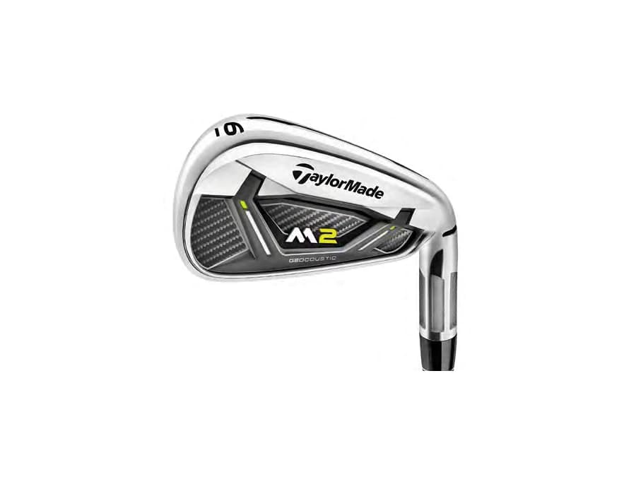 TaylorMade M2 irons, 2017 generation — manufacturer product image
