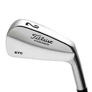 Titleist Forged 670 irons (2005 page)