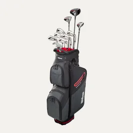 Wilson Senior Profile Complete Set With Cart Bag · Complete set